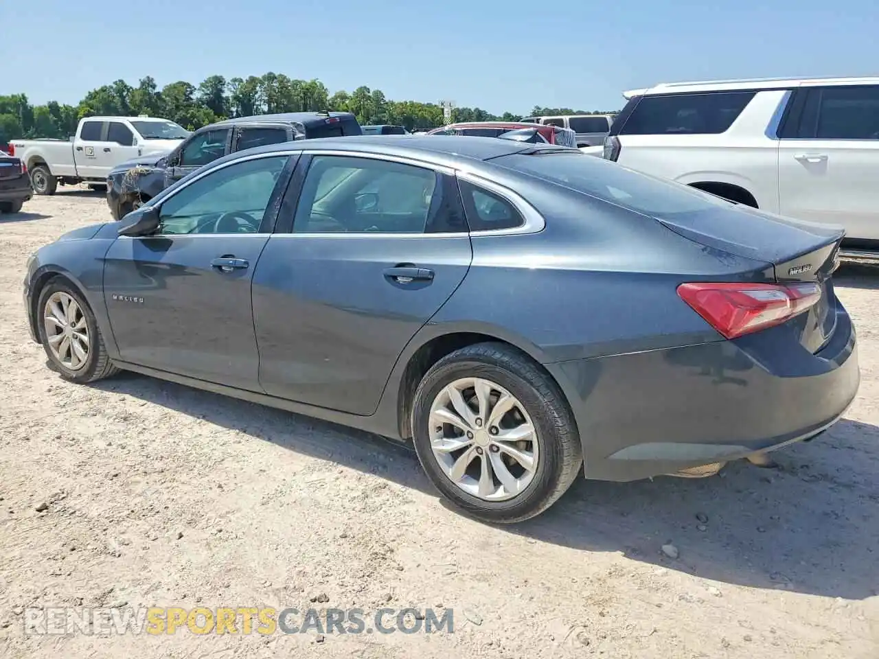 2 Photograph of a damaged car 1G1ZD5ST9MF035292 CHEVROLET MALIBU 2021