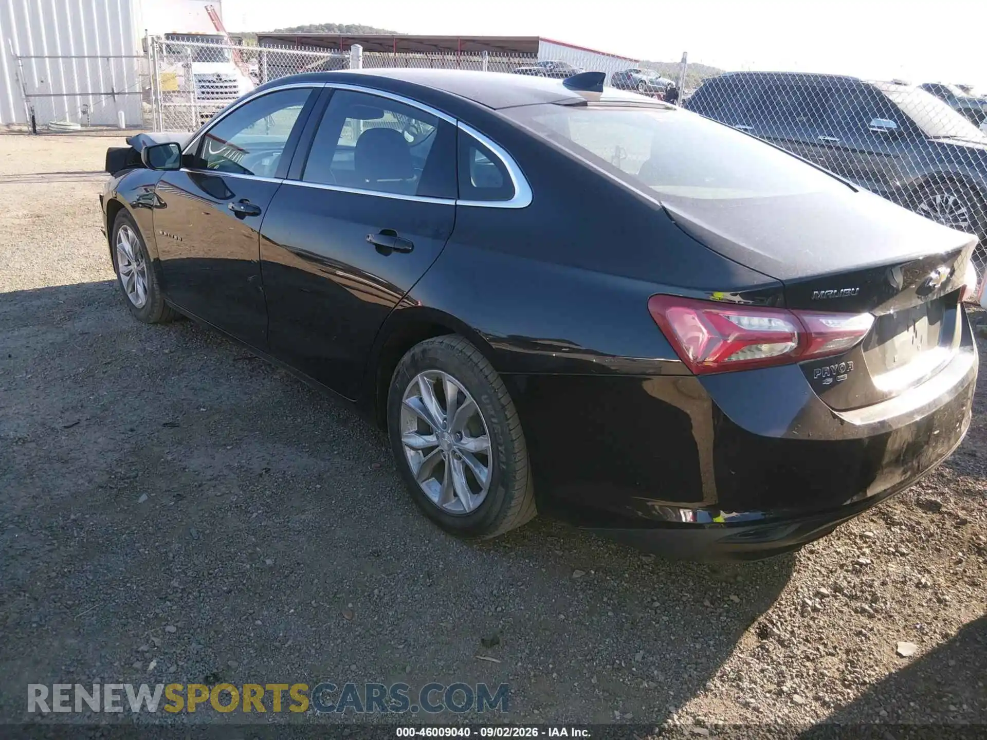 3 Photograph of a damaged car 1G1ZD5ST9MF036409 CHEVROLET MALIBU 2021