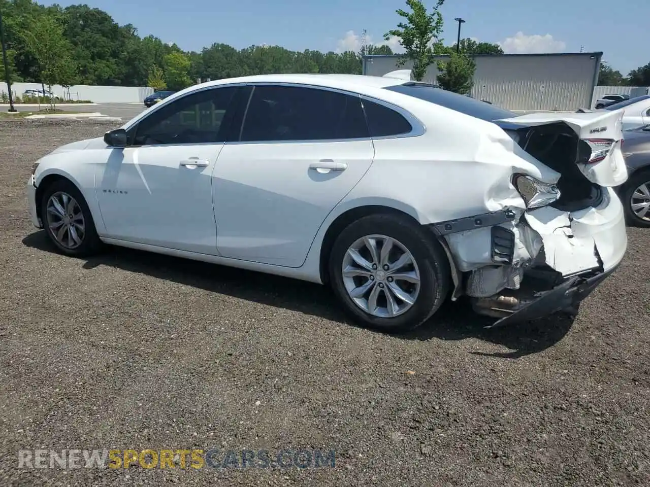 2 Photograph of a damaged car 1G1ZD5ST9MF050696 CHEVROLET MALIBU 2021