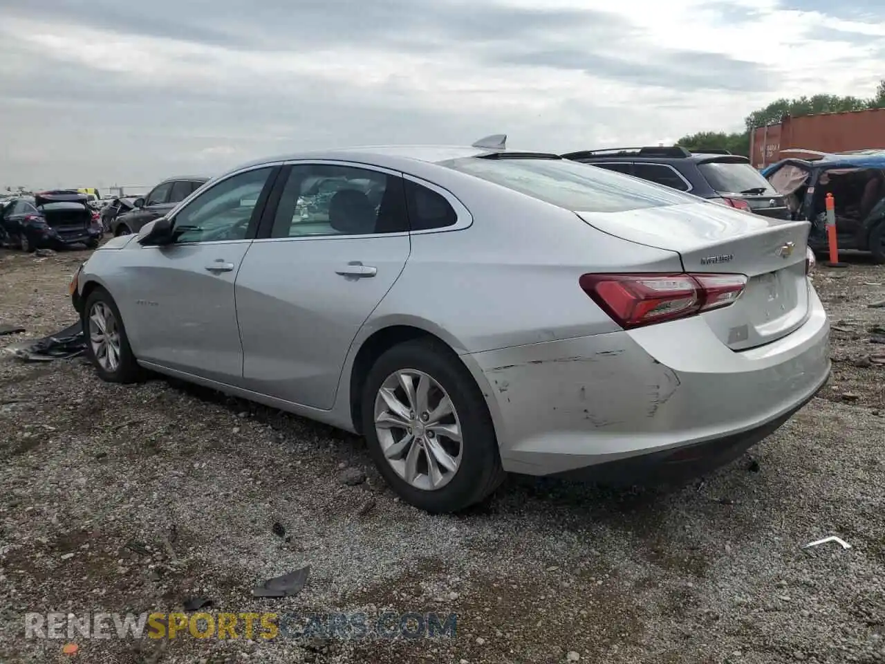 2 Фотография поврежденного автомобиля 1G1ZD5ST9MF065201 CHEVROLET MALIBU 2021