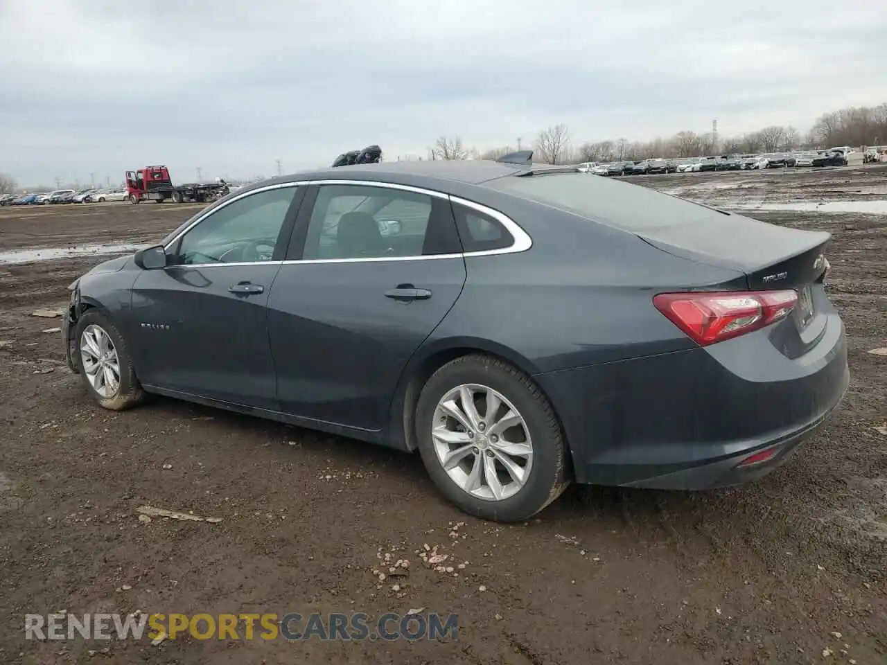 2 Photograph of a damaged car 1G1ZD5ST9MF069555 CHEVROLET MALIBU 2021