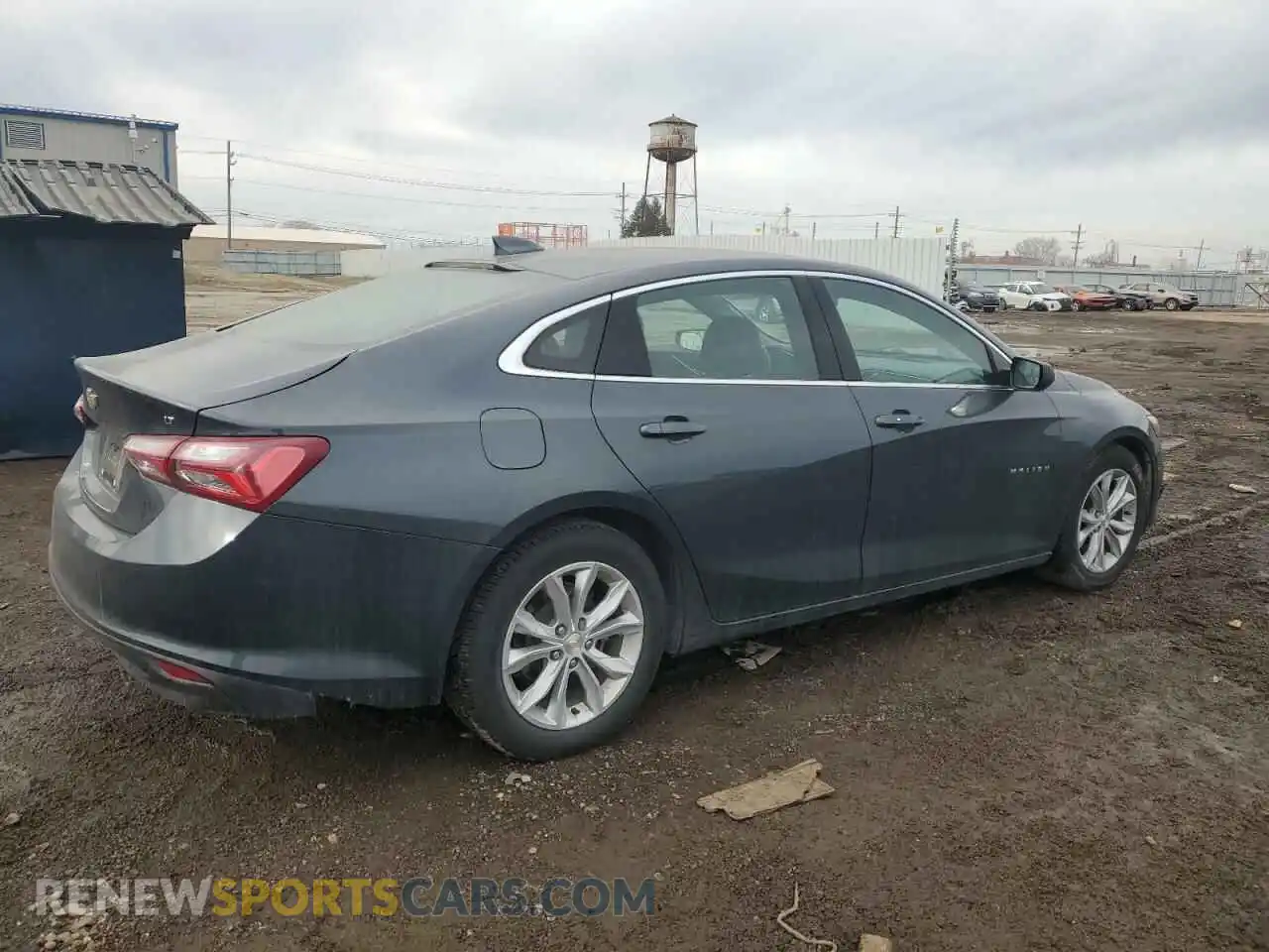 3 Photograph of a damaged car 1G1ZD5ST9MF069555 CHEVROLET MALIBU 2021