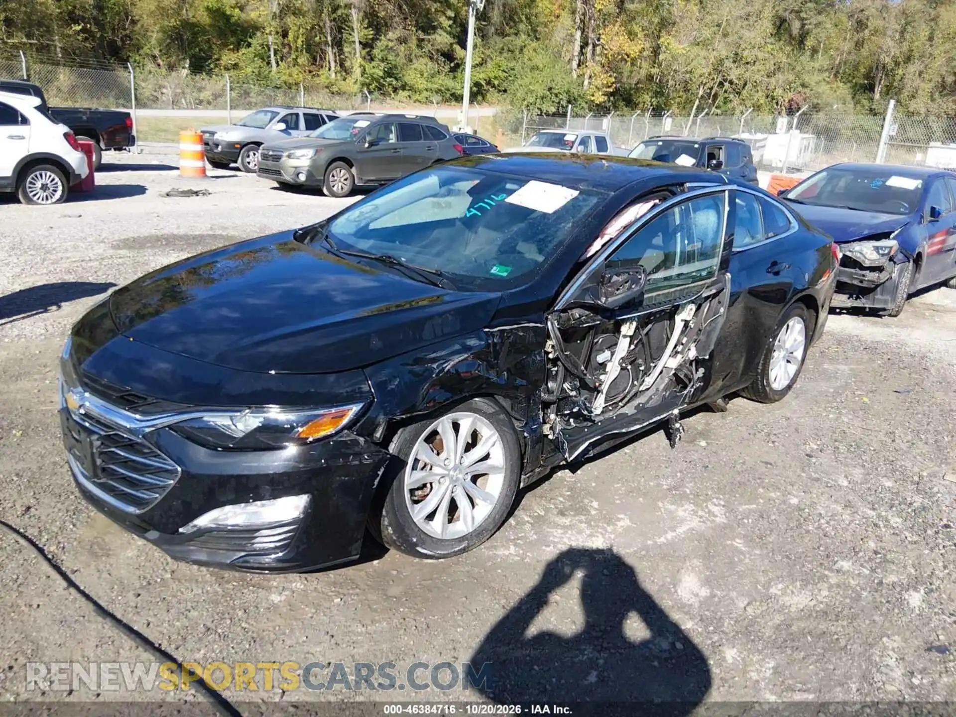 2 Фотография поврежденного автомобиля 1G1ZD5ST9MF072004 CHEVROLET MALIBU 2021