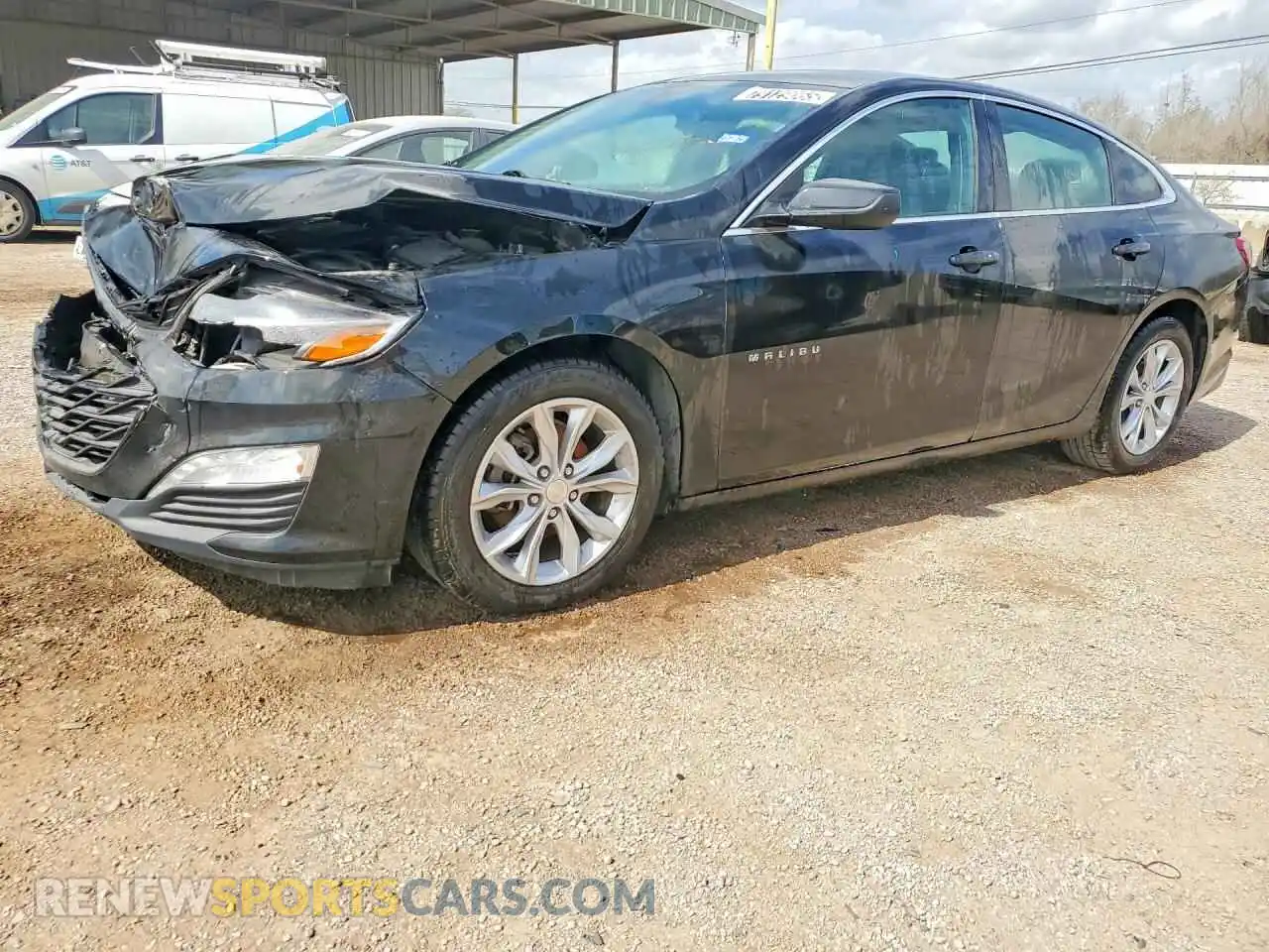 1 Фотография поврежденного автомобиля 1G1ZD5ST9MF072018 CHEVROLET MALIBU 2021