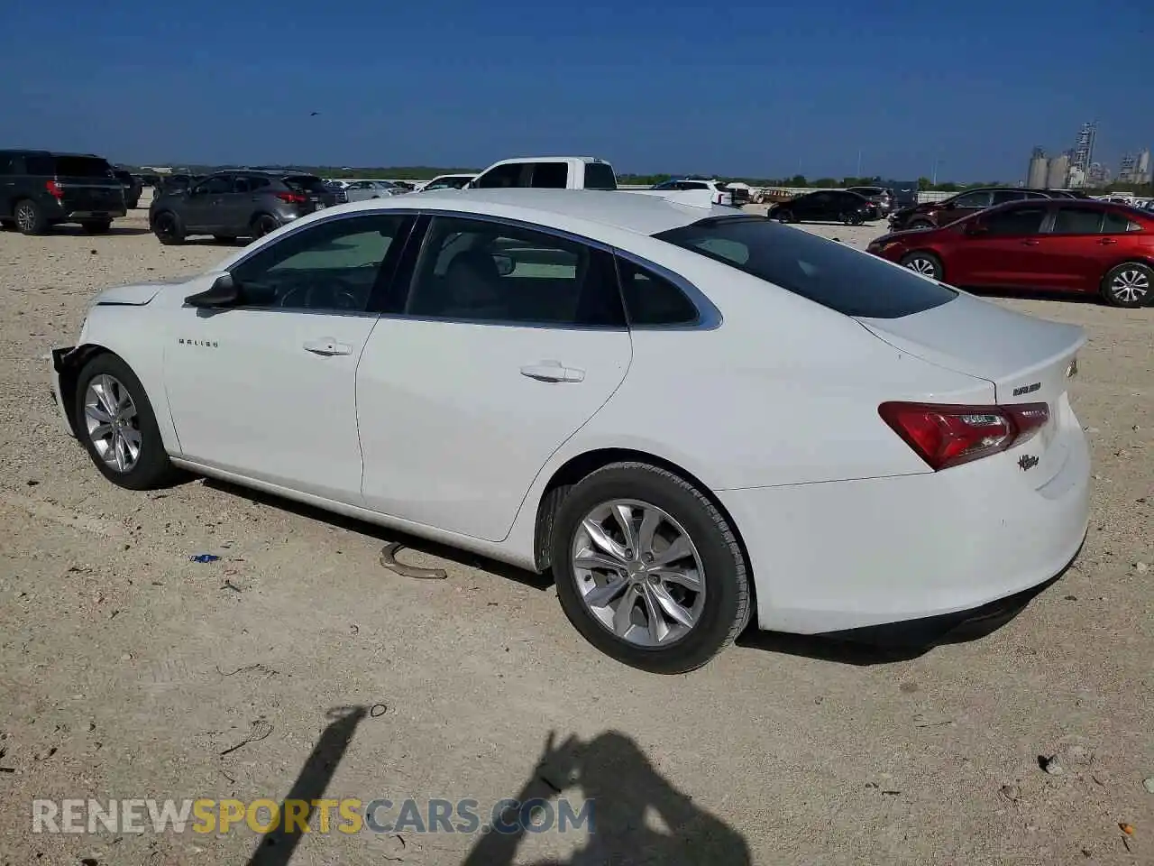 2 fotografías del automóvil dañado 1G1ZD5ST9MF072262 CHEVROLET MALIBU 2021