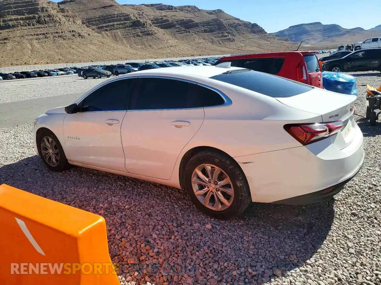 2 Фотография поврежденного автомобиля 1G1ZD5ST9MF075873 CHEVROLET MALIBU 2021