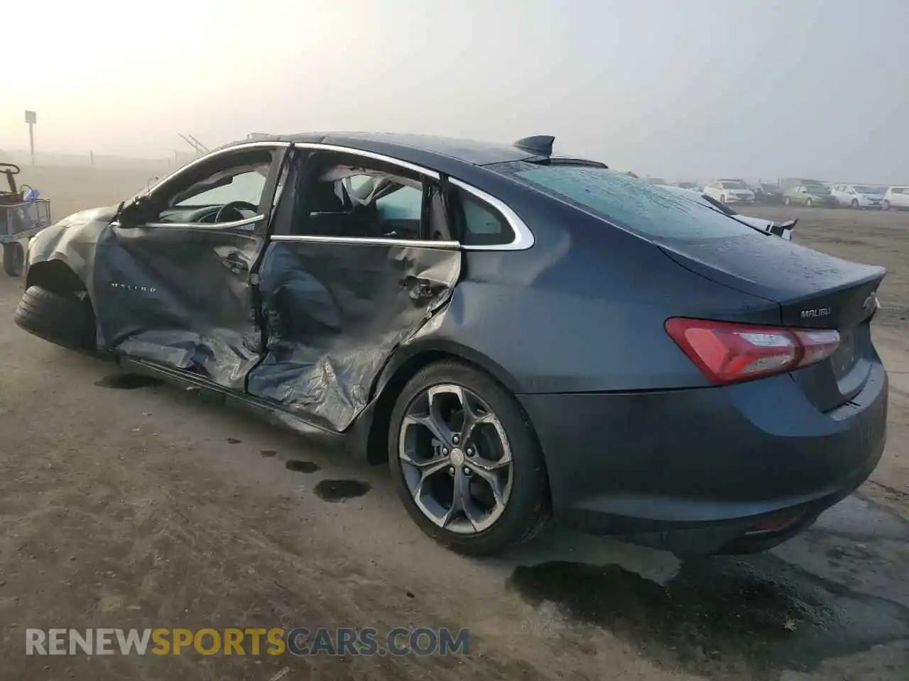 2 Фотография поврежденного автомобиля 1G1ZD5ST9MF076358 CHEVROLET MALIBU 2021