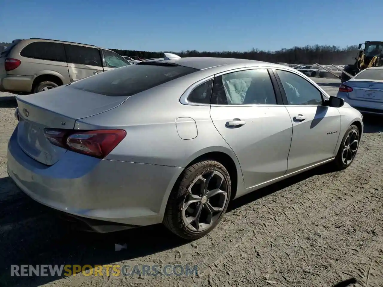 3 Photograph of a damaged car 1G1ZD5STXMF002656 CHEVROLET MALIBU 2021