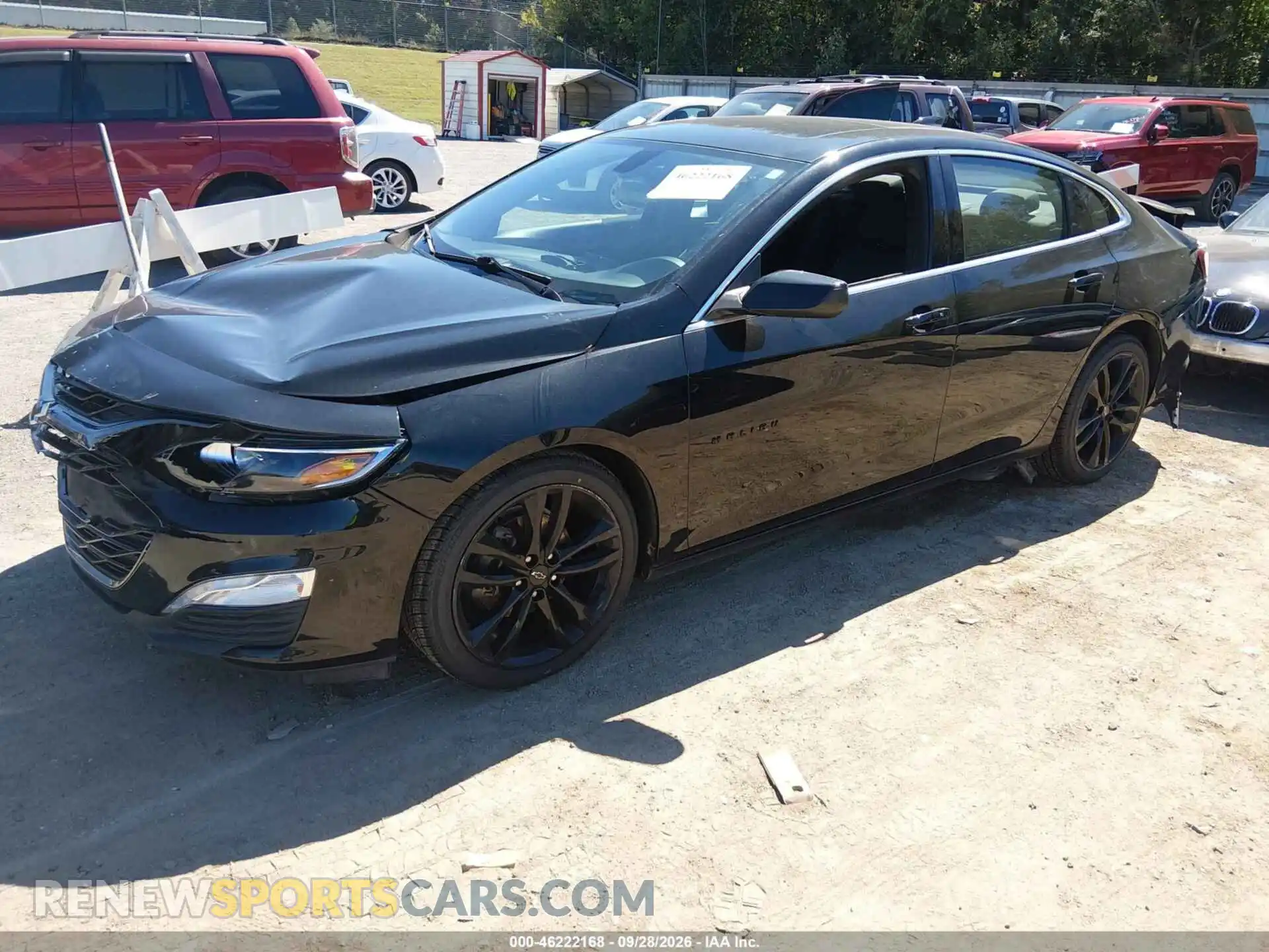 2 Photograph of a damaged car 1G1ZD5STXMF008893 CHEVROLET MALIBU 2021