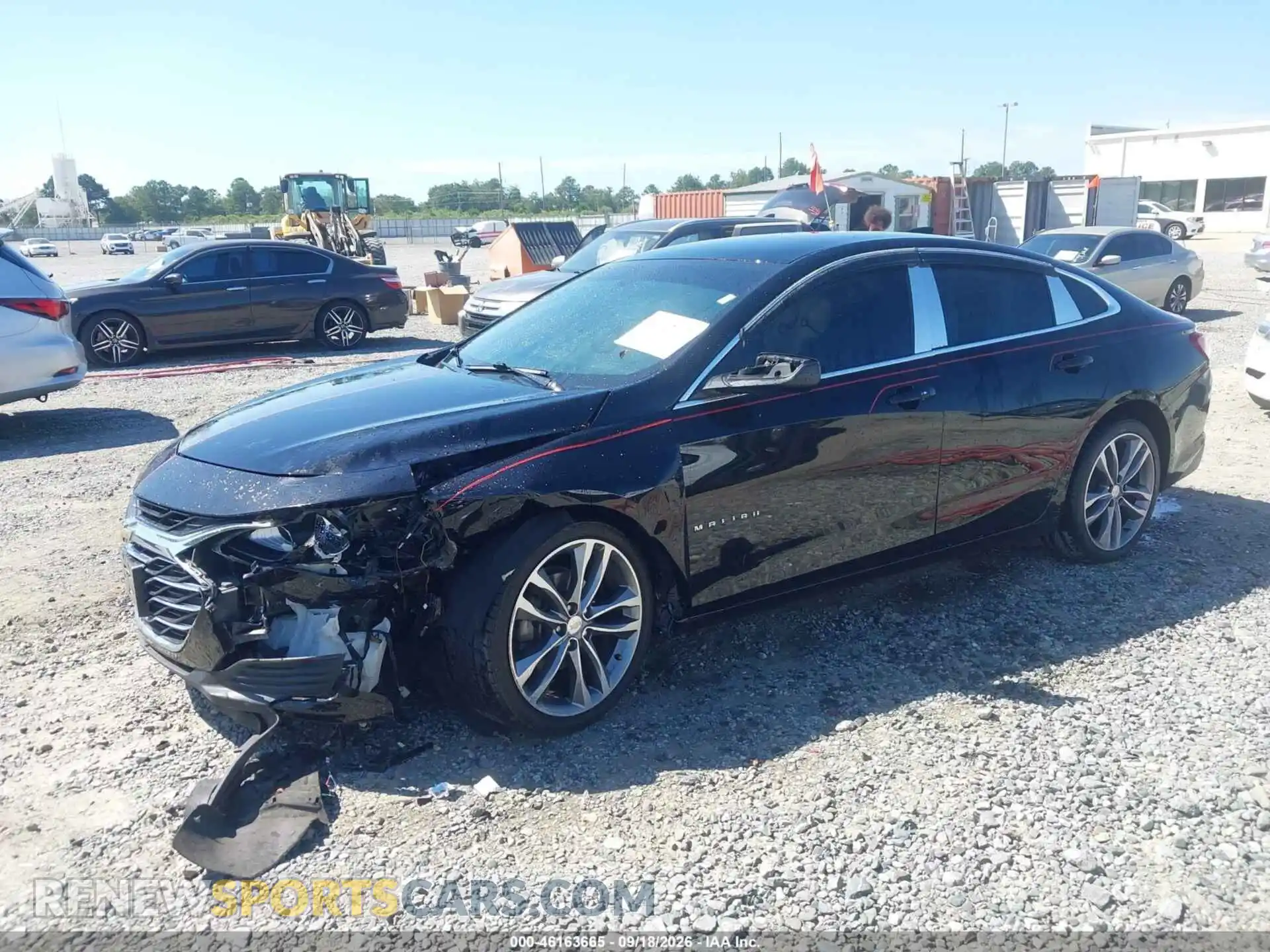 2 Фотография поврежденного автомобиля 1G1ZD5STXMF009364 CHEVROLET MALIBU 2021