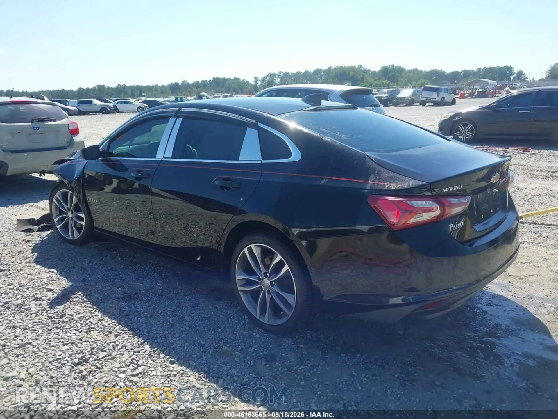 3 Фотография поврежденного автомобиля 1G1ZD5STXMF009364 CHEVROLET MALIBU 2021