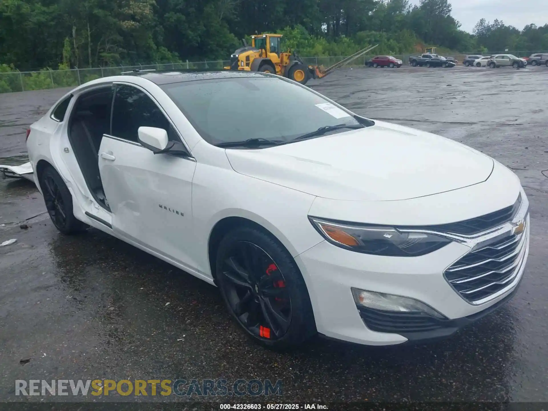 1 Photograph of a damaged car 1G1ZD5STXMF010935 CHEVROLET MALIBU 2021