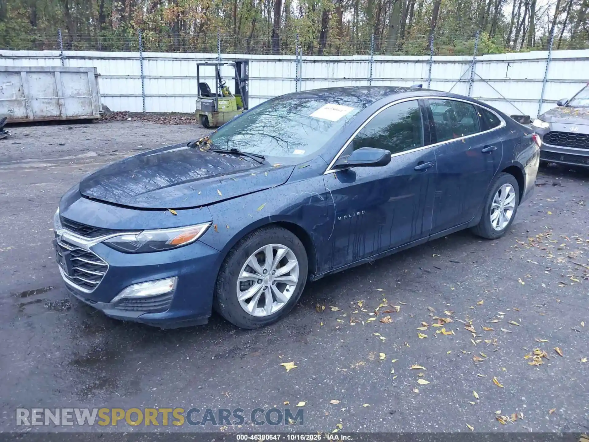 2 Photograph of a damaged car 1G1ZD5STXMF014998 CHEVROLET MALIBU 2021