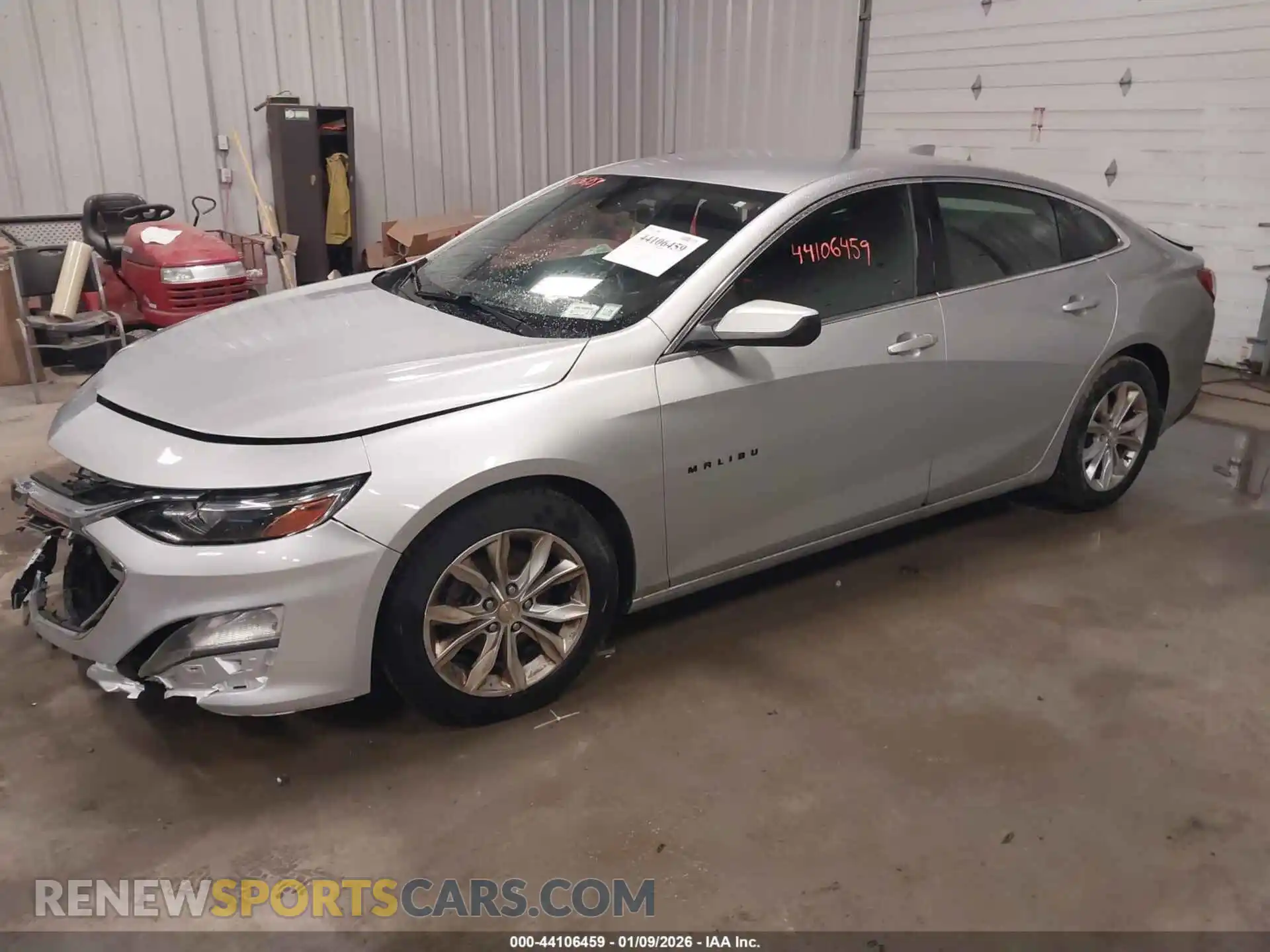 2 Photograph of a damaged car 1G1ZD5STXMF015245 CHEVROLET MALIBU 2021