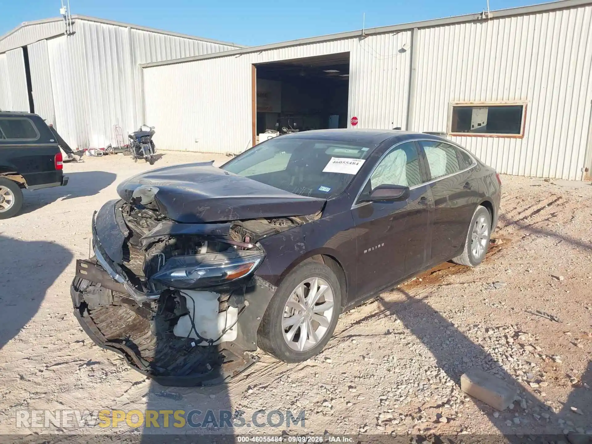 2 Photograph of a damaged car 1G1ZD5STXMF018288 CHEVROLET MALIBU 2021