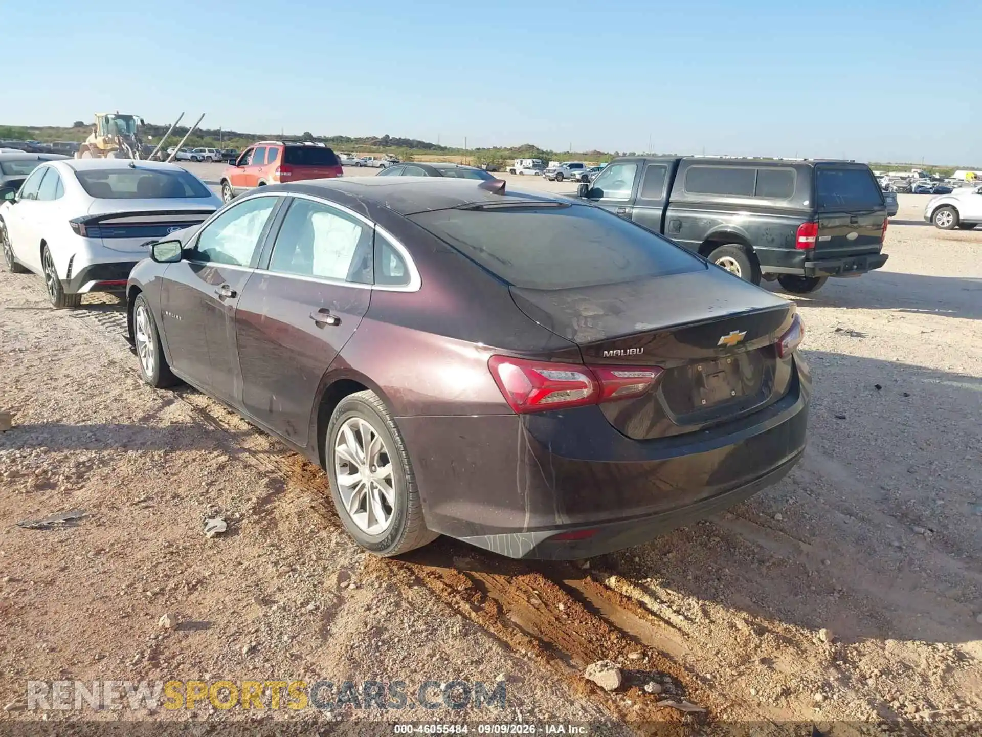 3 Photograph of a damaged car 1G1ZD5STXMF018288 CHEVROLET MALIBU 2021