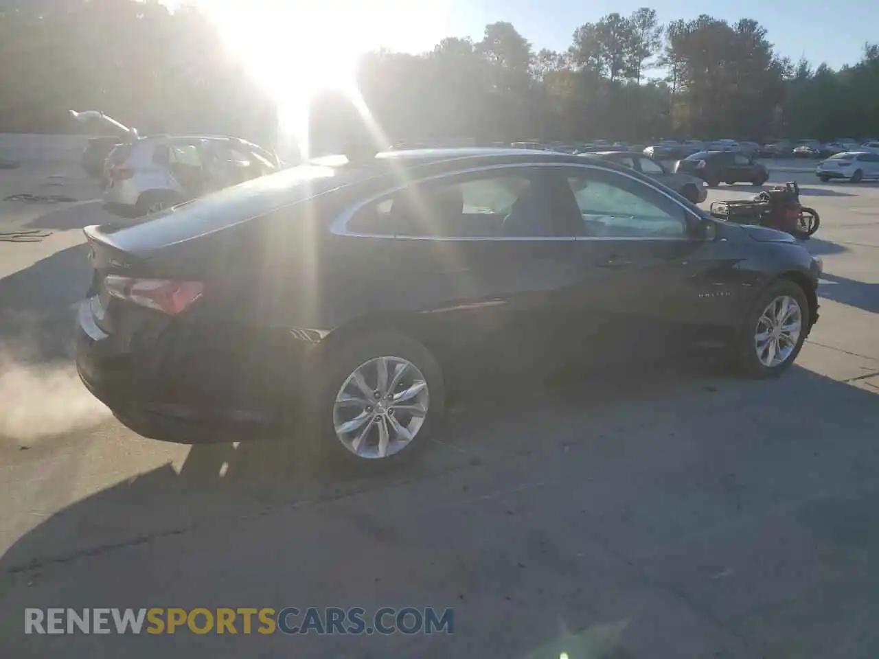 3 Photograph of a damaged car 1G1ZD5STXMF018839 CHEVROLET MALIBU 2021