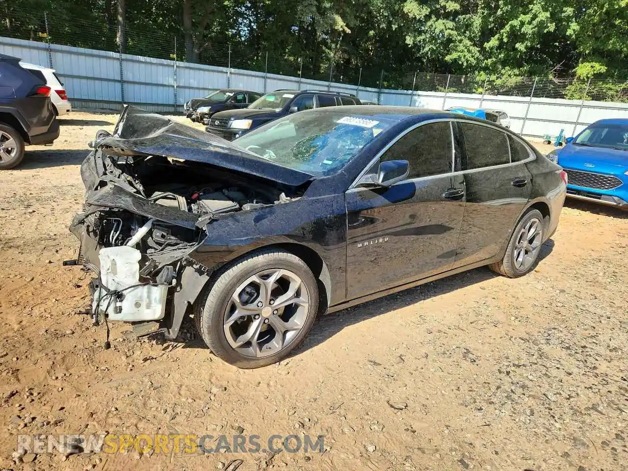 1 Photograph of a damaged car 1G1ZD5STXMF020462 CHEVROLET MALIBU 2021