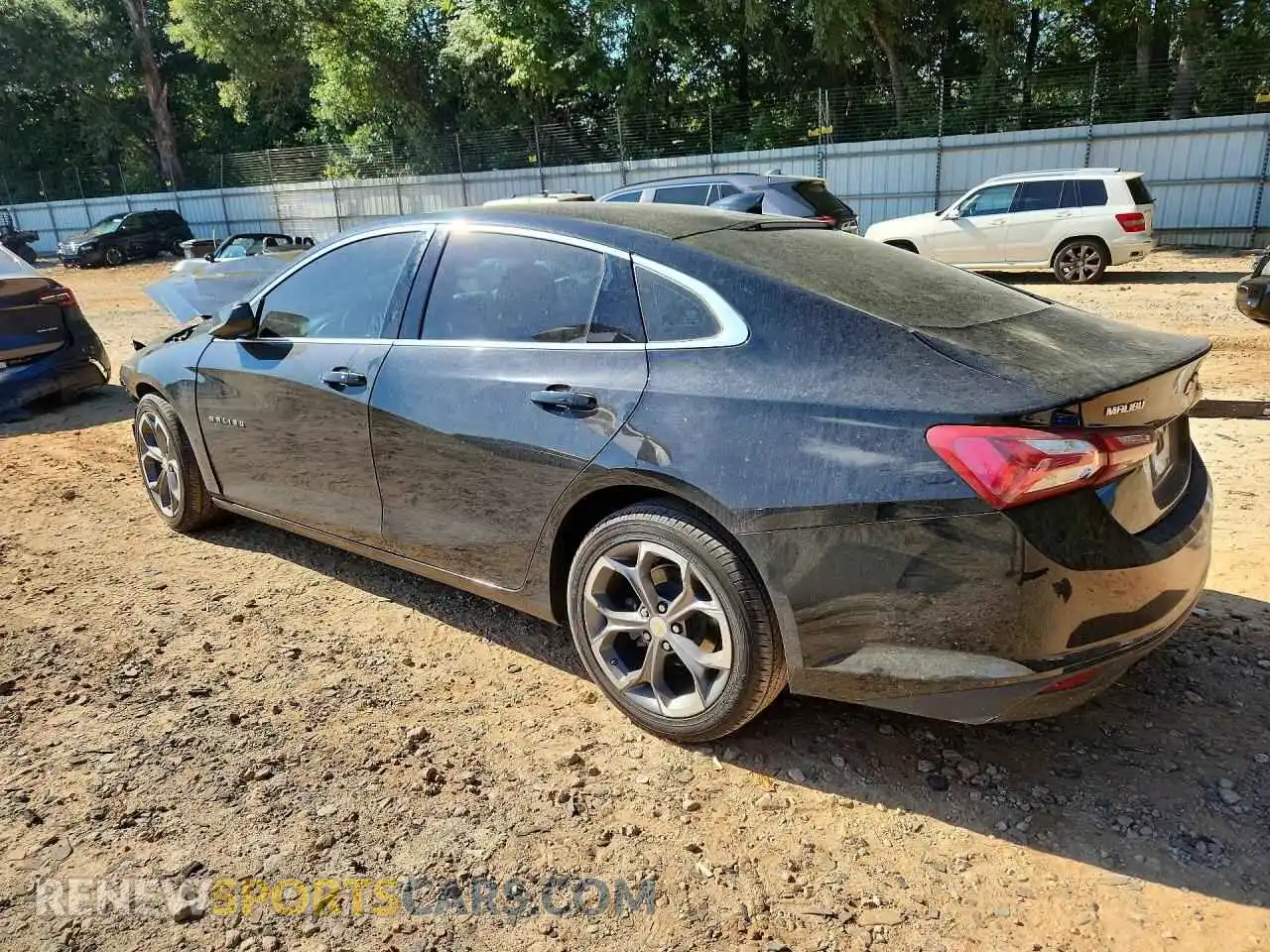 2 Photograph of a damaged car 1G1ZD5STXMF020462 CHEVROLET MALIBU 2021