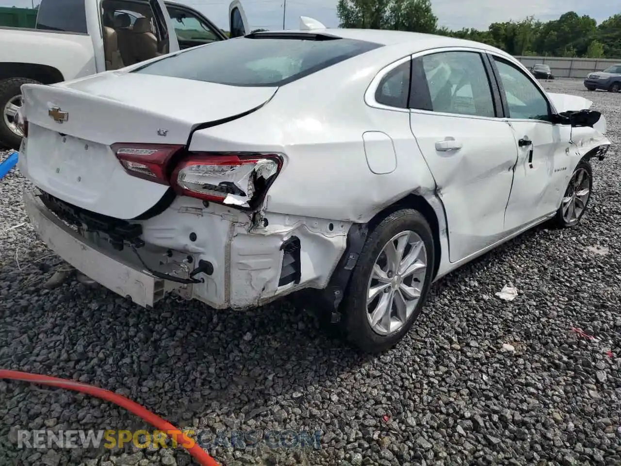 3 fotografías del automóvil dañado 1G1ZD5STXMF026875 CHEVROLET MALIBU 2021