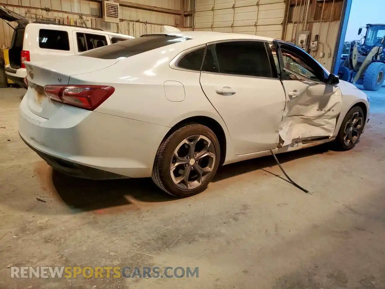 3 Photograph of a damaged car 1G1ZD5STXMF029758 CHEVROLET MALIBU 2021