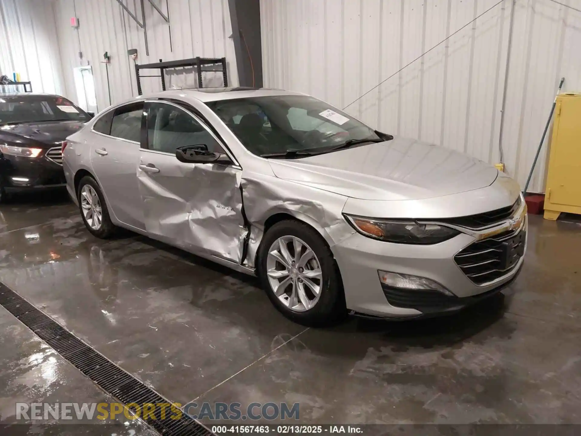 1 Photograph of a damaged car 1G1ZD5STXMF037200 CHEVROLET MALIBU 2021