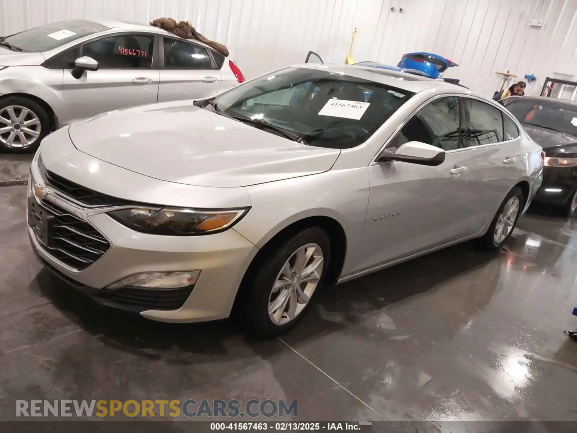 2 Photograph of a damaged car 1G1ZD5STXMF037200 CHEVROLET MALIBU 2021