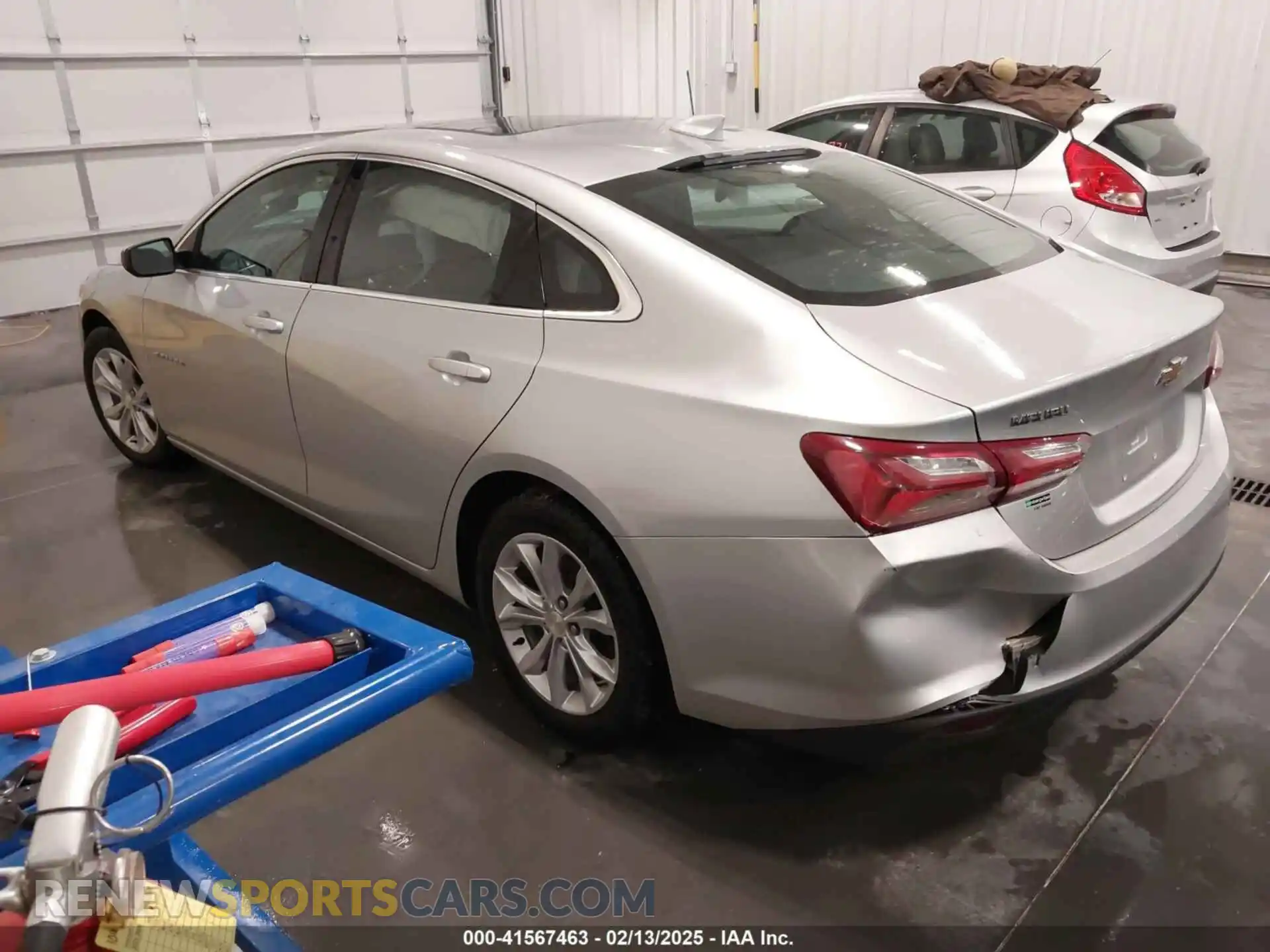 3 Photograph of a damaged car 1G1ZD5STXMF037200 CHEVROLET MALIBU 2021