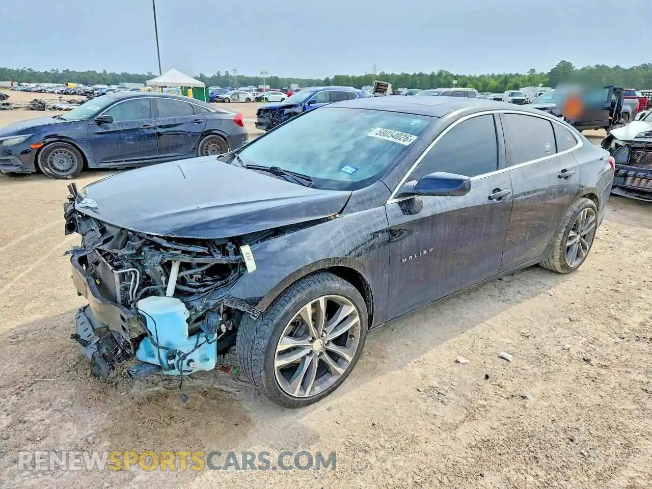 1 Фотография поврежденного автомобиля 1G1ZD5STXMF047063 CHEVROLET MALIBU 2021
