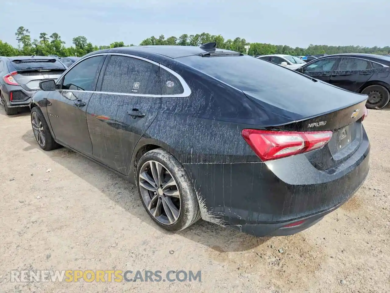 2 Фотография поврежденного автомобиля 1G1ZD5STXMF047063 CHEVROLET MALIBU 2021