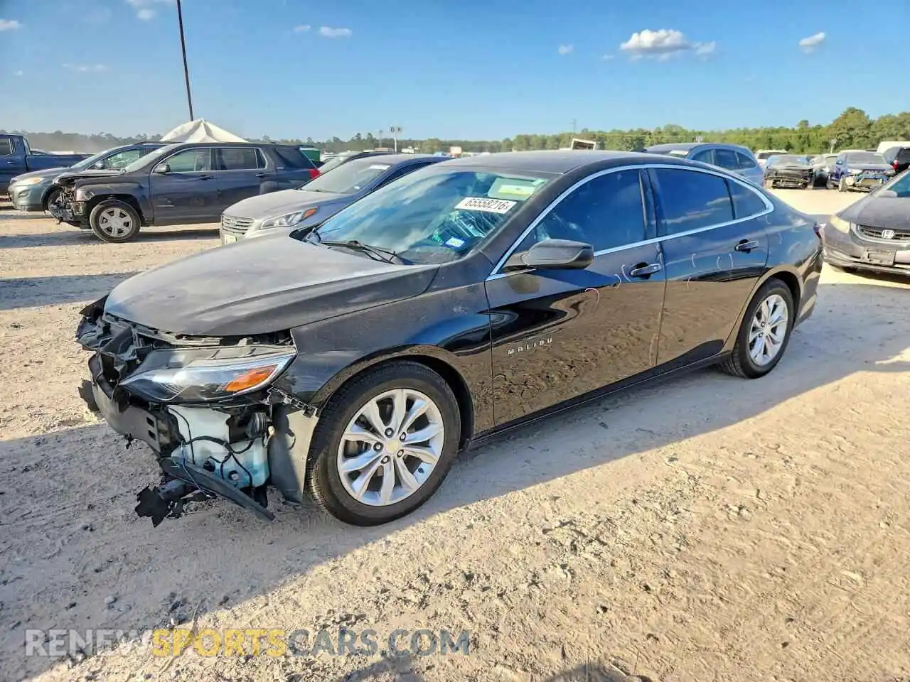 1 Фотография поврежденного автомобиля 1G1ZD5STXMF050982 CHEVROLET MALIBU 2021