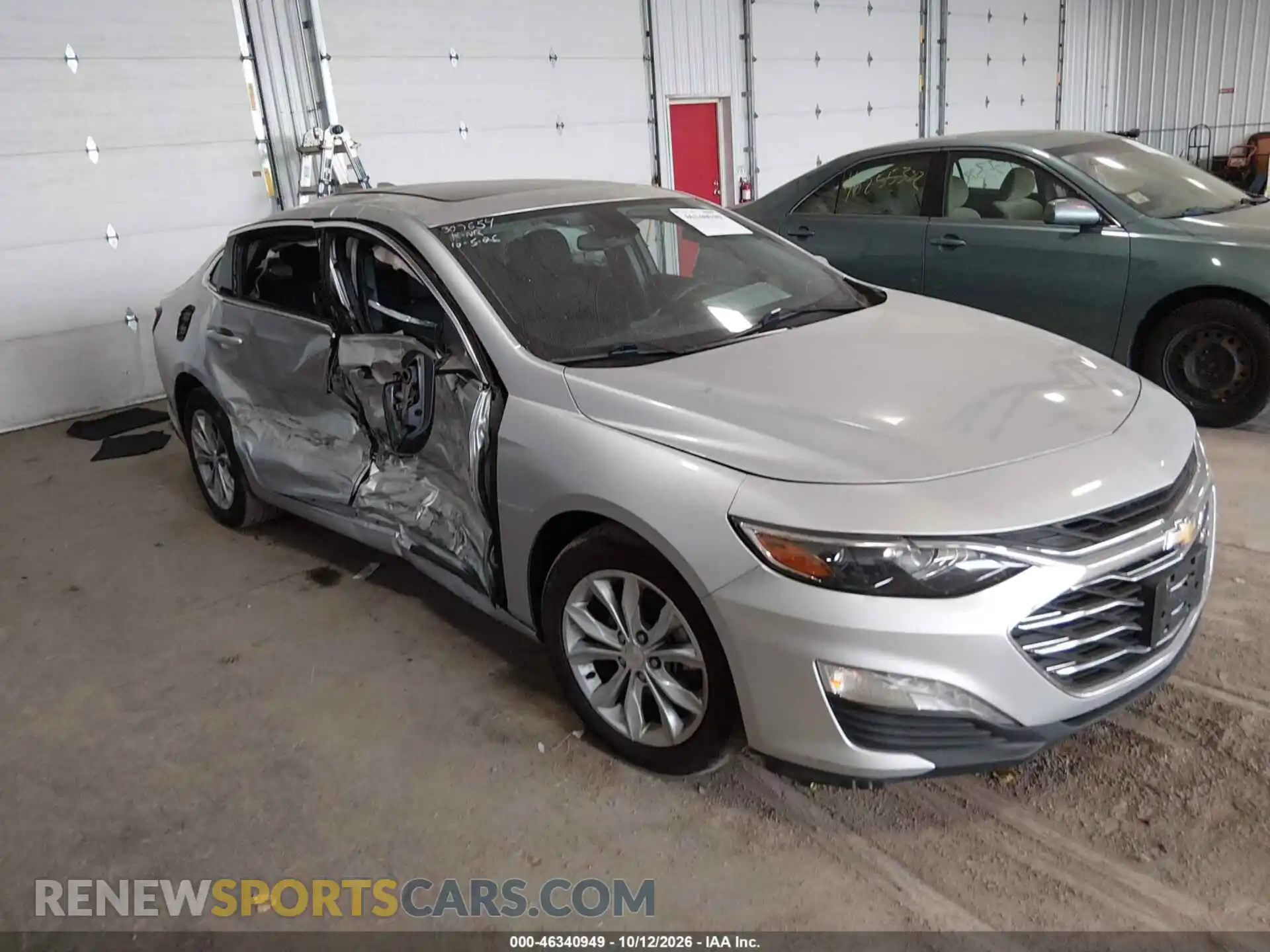 1 Photograph of a damaged car 1G1ZD5STXMF051646 CHEVROLET MALIBU 2021