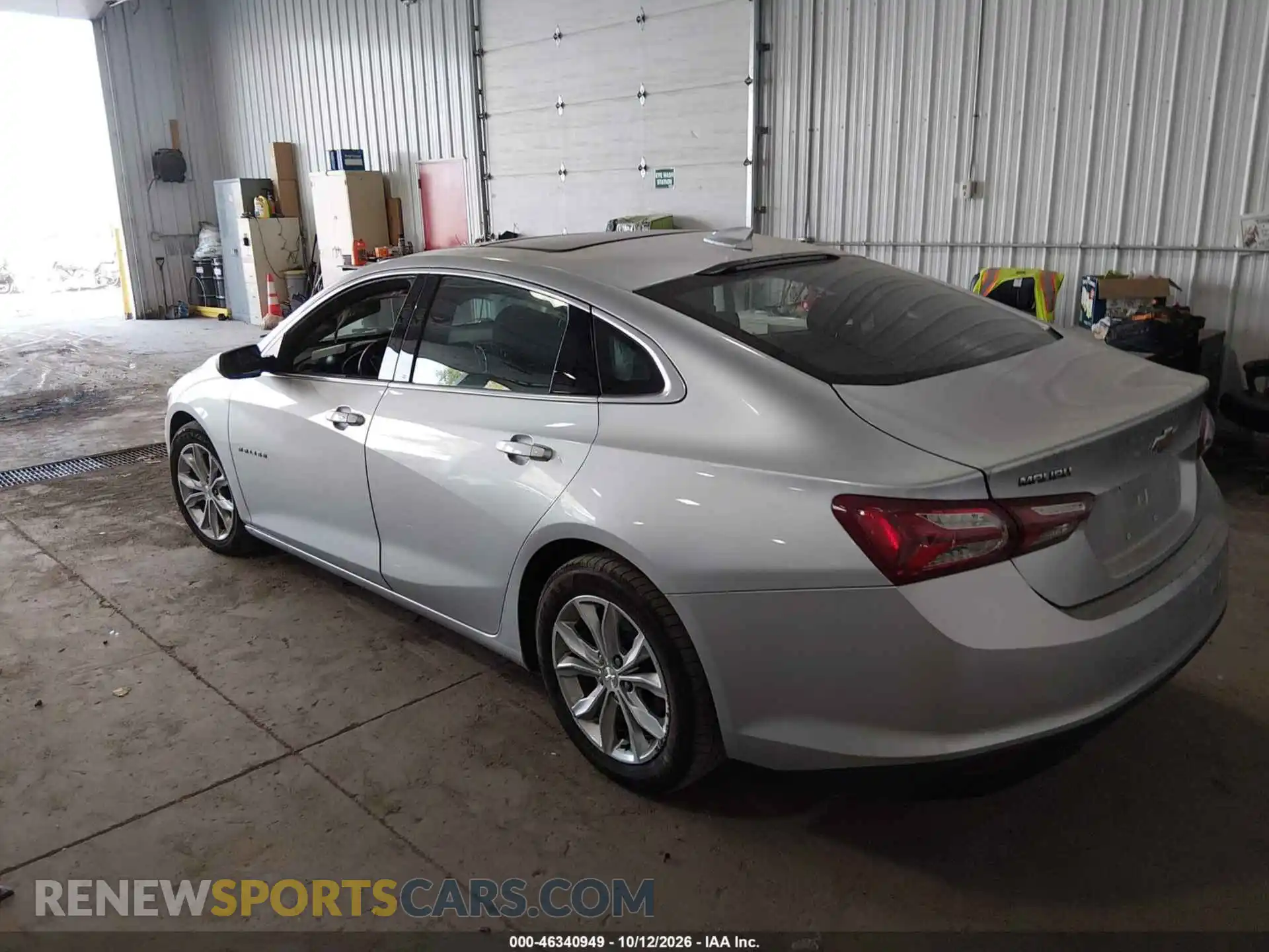 3 Photograph of a damaged car 1G1ZD5STXMF051646 CHEVROLET MALIBU 2021