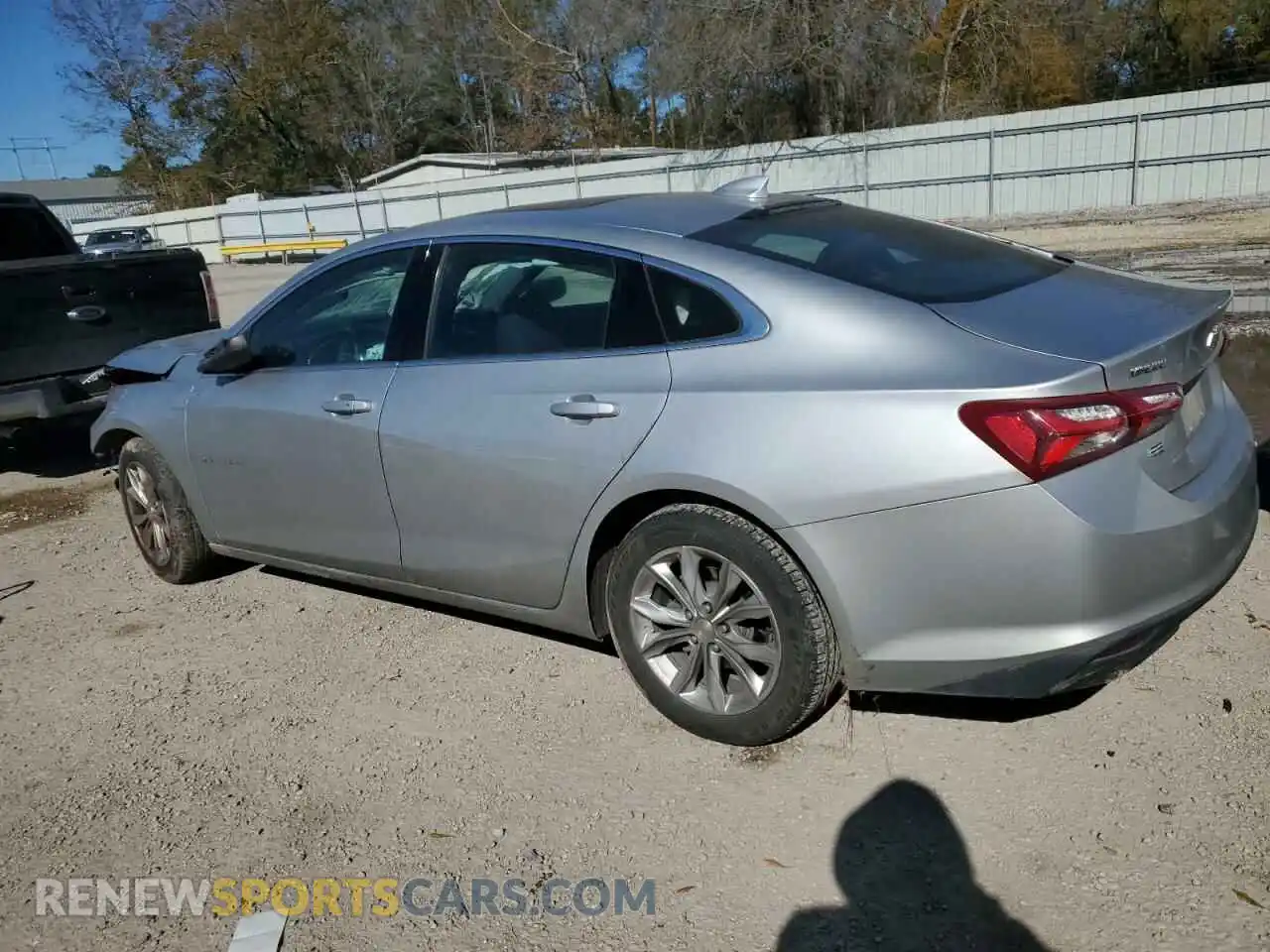 2 Photograph of a damaged car 1G1ZD5STXMF052246 CHEVROLET MALIBU 2021