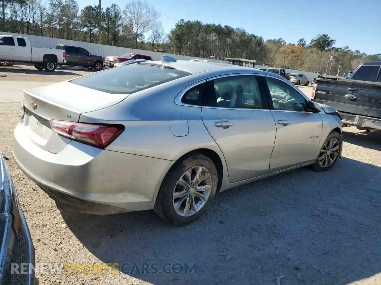 3 Photograph of a damaged car 1G1ZD5STXMF052246 CHEVROLET MALIBU 2021
