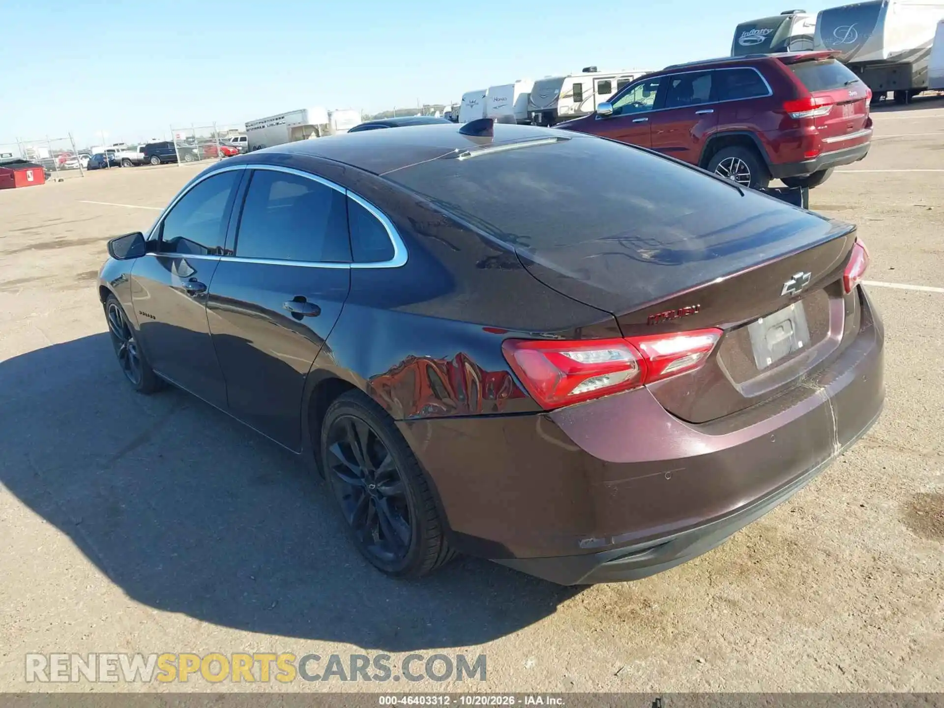 3 Photograph of a damaged car 1G1ZD5STXMF058807 CHEVROLET MALIBU 2021