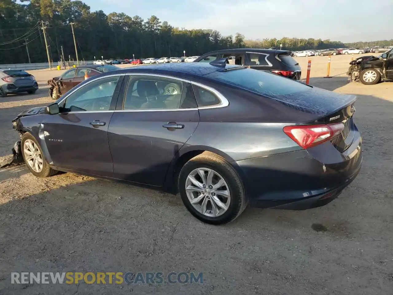 2 Photograph of a damaged car 1G1ZD5STXMF060735 CHEVROLET MALIBU 2021