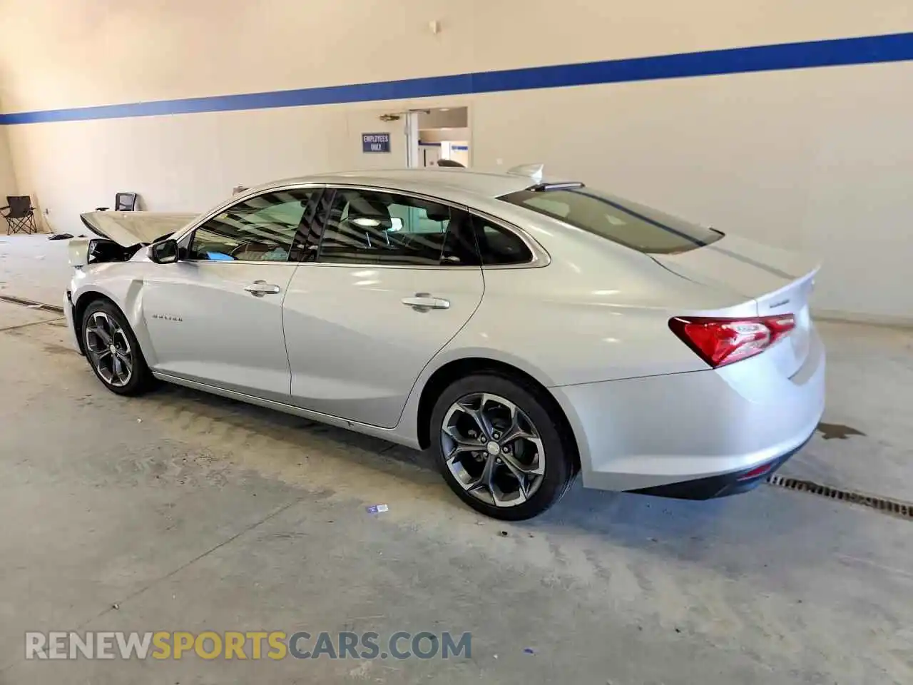 2 Photograph of a damaged car 1G1ZD5STXMF064431 CHEVROLET MALIBU 2021
