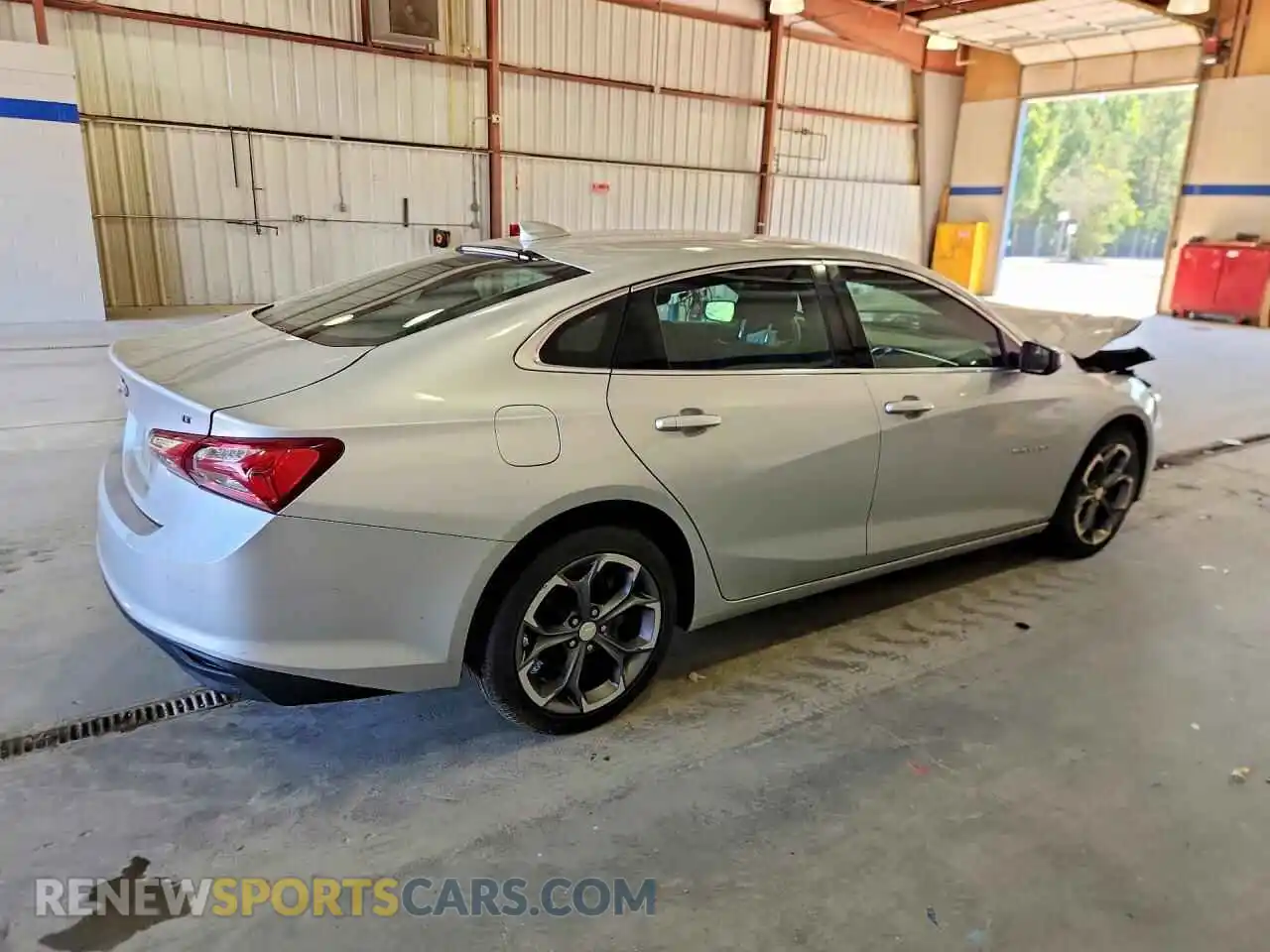3 Photograph of a damaged car 1G1ZD5STXMF064431 CHEVROLET MALIBU 2021