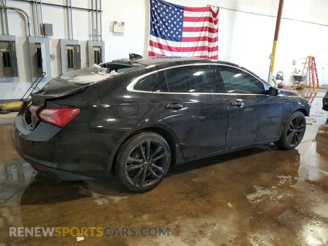 3 Photograph of a damaged car 1G1ZD5STXMF067961 CHEVROLET MALIBU 2021