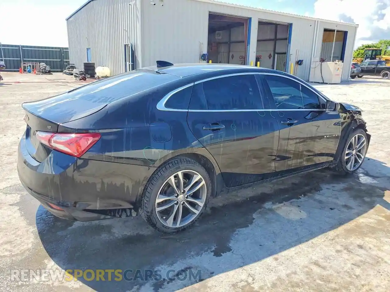 3 Photograph of a damaged car 1G1ZD5STXMF075851 CHEVROLET MALIBU 2021