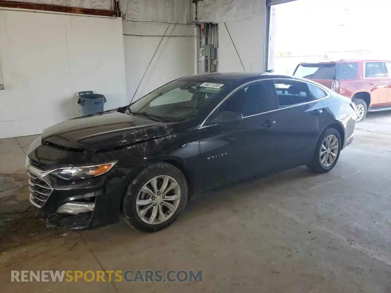 1 Photograph of a damaged car 1G1ZD5STXMF077518 CHEVROLET MALIBU 2021