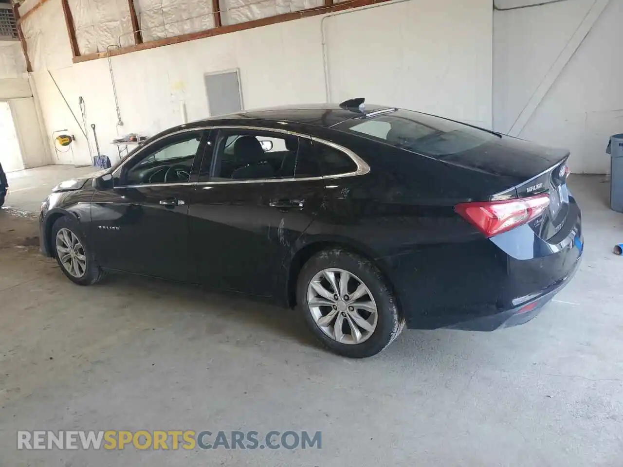 2 Photograph of a damaged car 1G1ZD5STXMF077518 CHEVROLET MALIBU 2021
