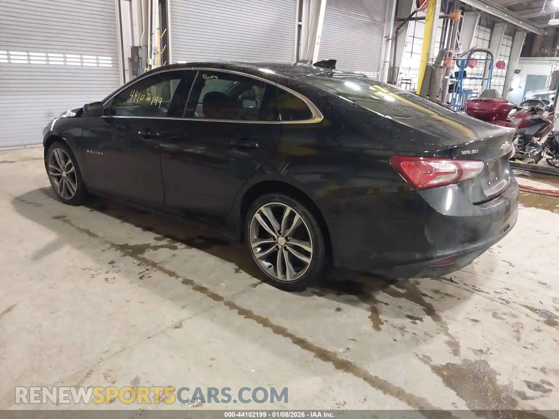3 Photograph of a damaged car 1G1ZD5STXMF083156 CHEVROLET MALIBU 2021