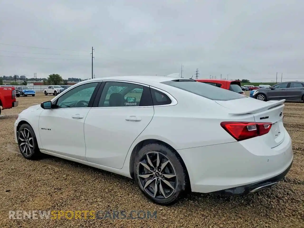 2 Photograph of a damaged car 1G1ZG5ST0MF015679 CHEVROLET MALIBU 2021