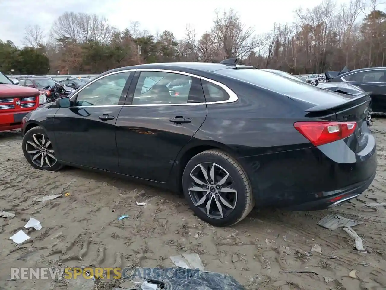 2 Photograph of a damaged car 1G1ZG5ST0MF057690 CHEVROLET MALIBU 2021