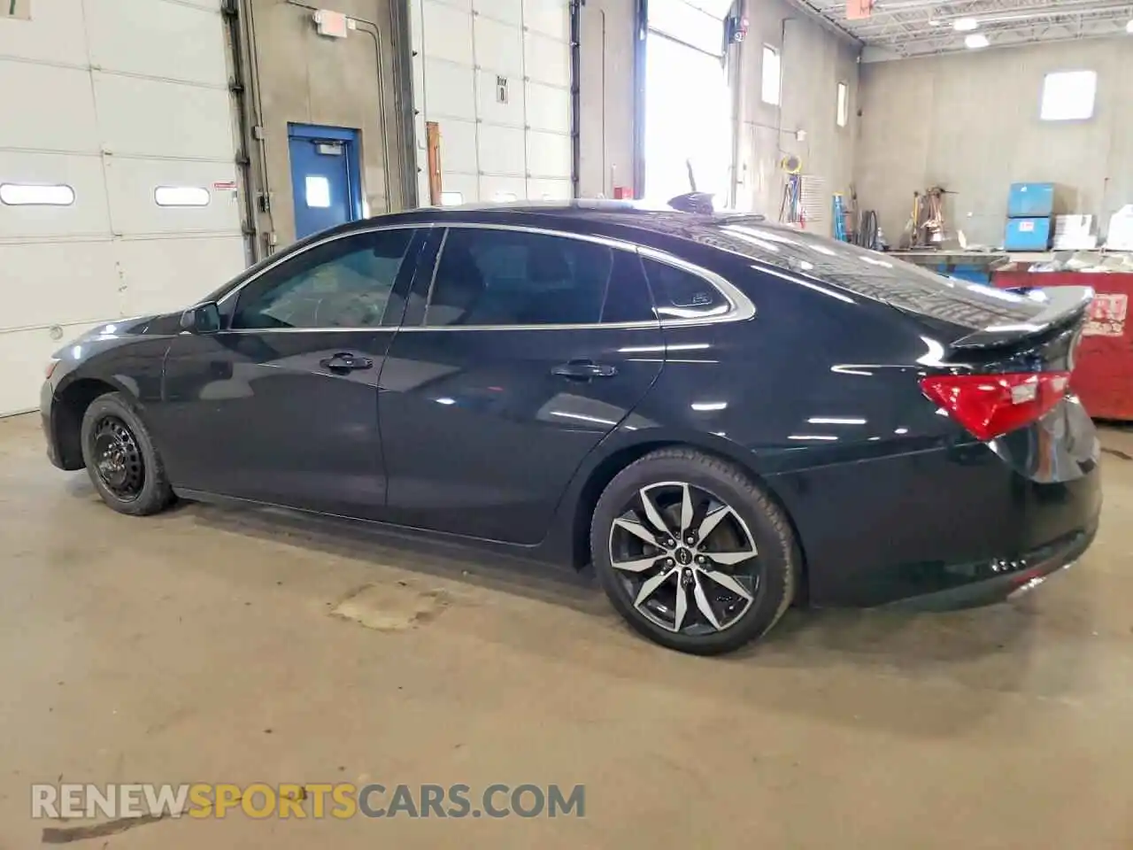 2 Photograph of a damaged car 1G1ZG5ST0MF060010 CHEVROLET MALIBU 2021