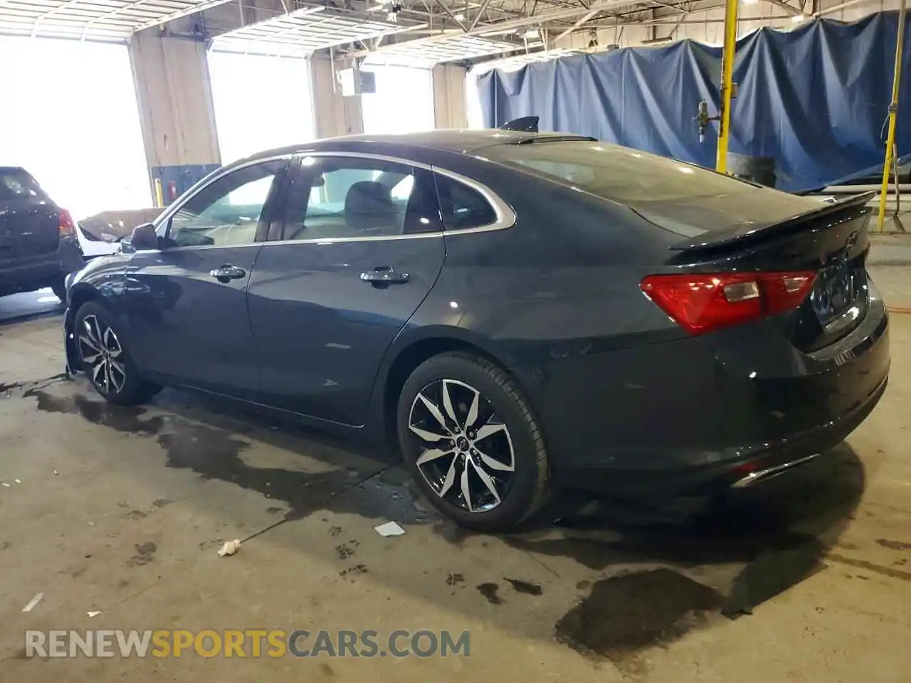 2 Photograph of a damaged car 1G1ZG5ST1MF029462 CHEVROLET MALIBU 2021