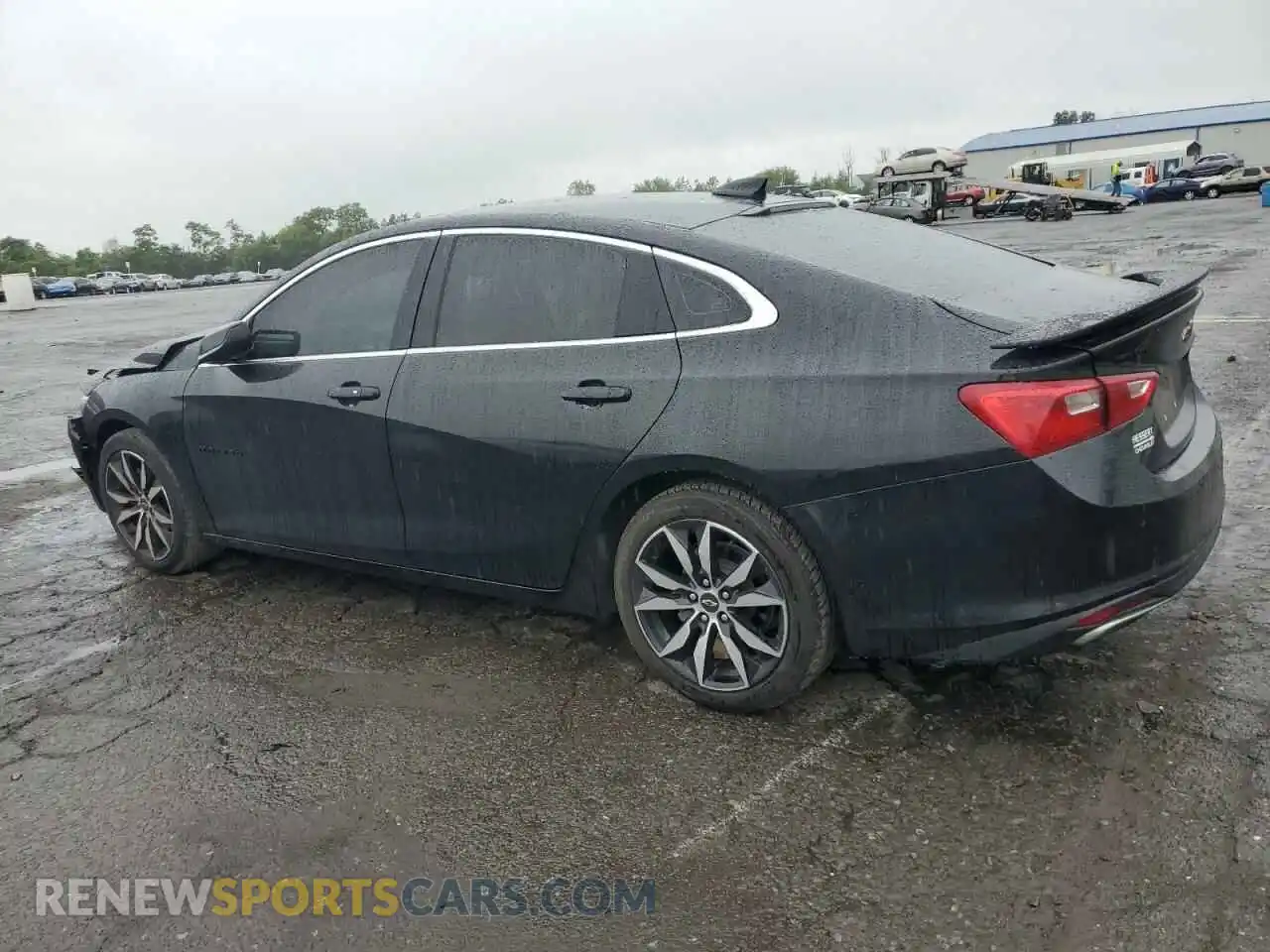 2 Photograph of a damaged car 1G1ZG5ST1MF036069 CHEVROLET MALIBU 2021