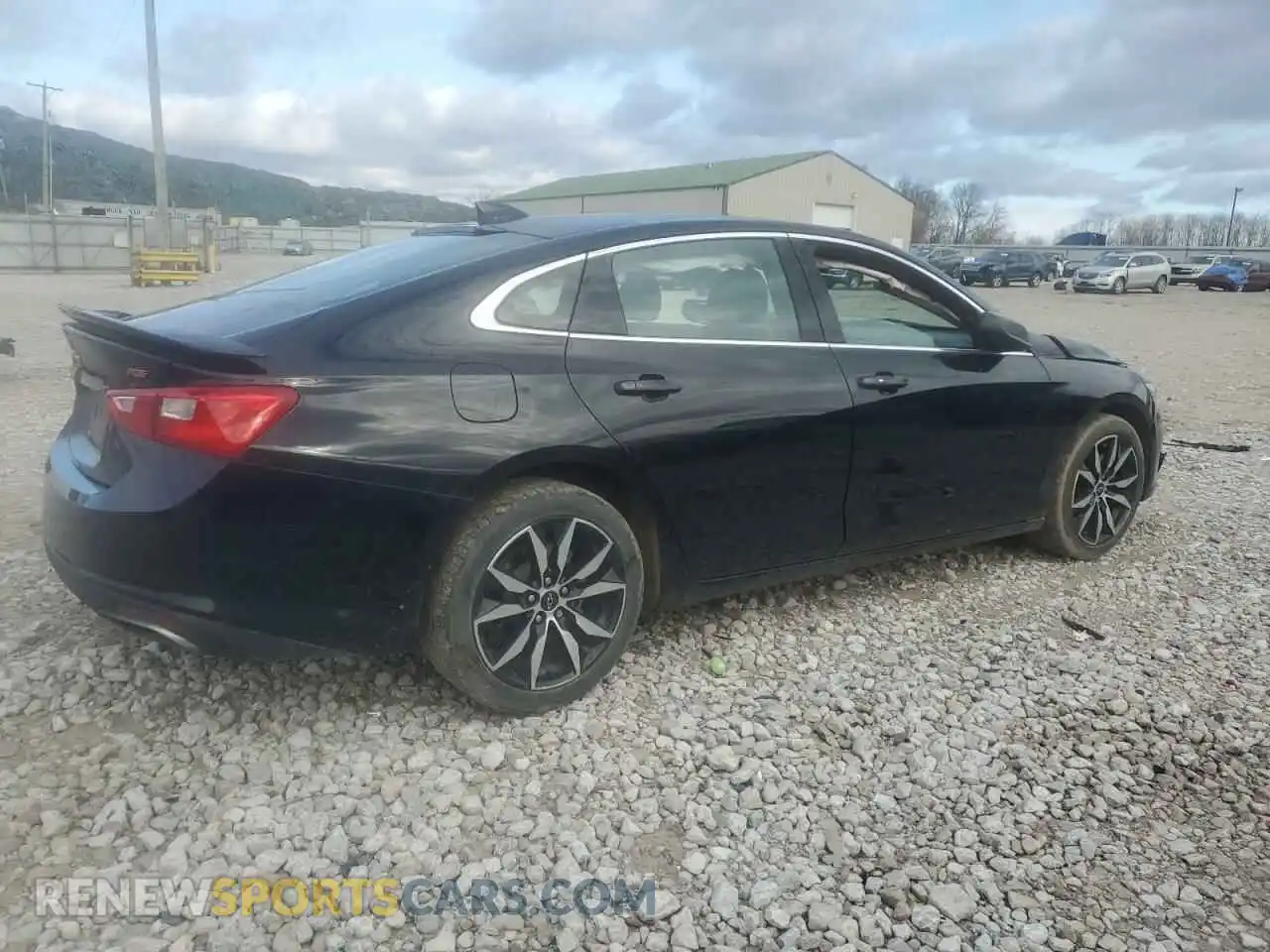 3 Photograph of a damaged car 1G1ZG5ST1MF055480 CHEVROLET MALIBU 2021